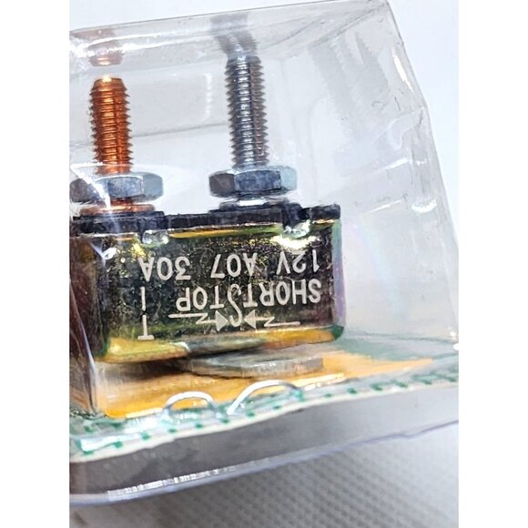 Littelfuse 30A Circuit Breaker with Bracket OEM 813030BP 0813030.XP - Picture 13 of 16